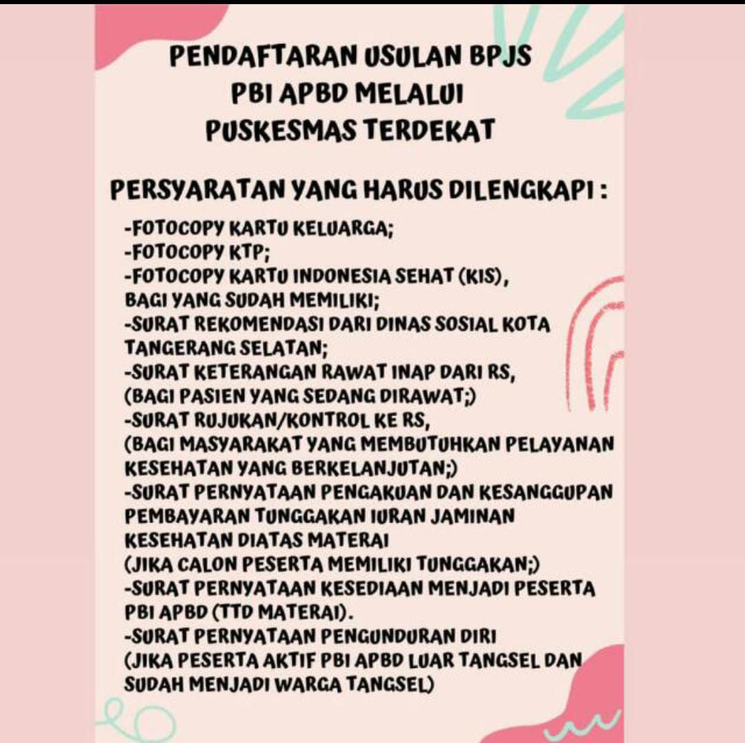 Mekanisme Pendaftaran BPJS PBI
