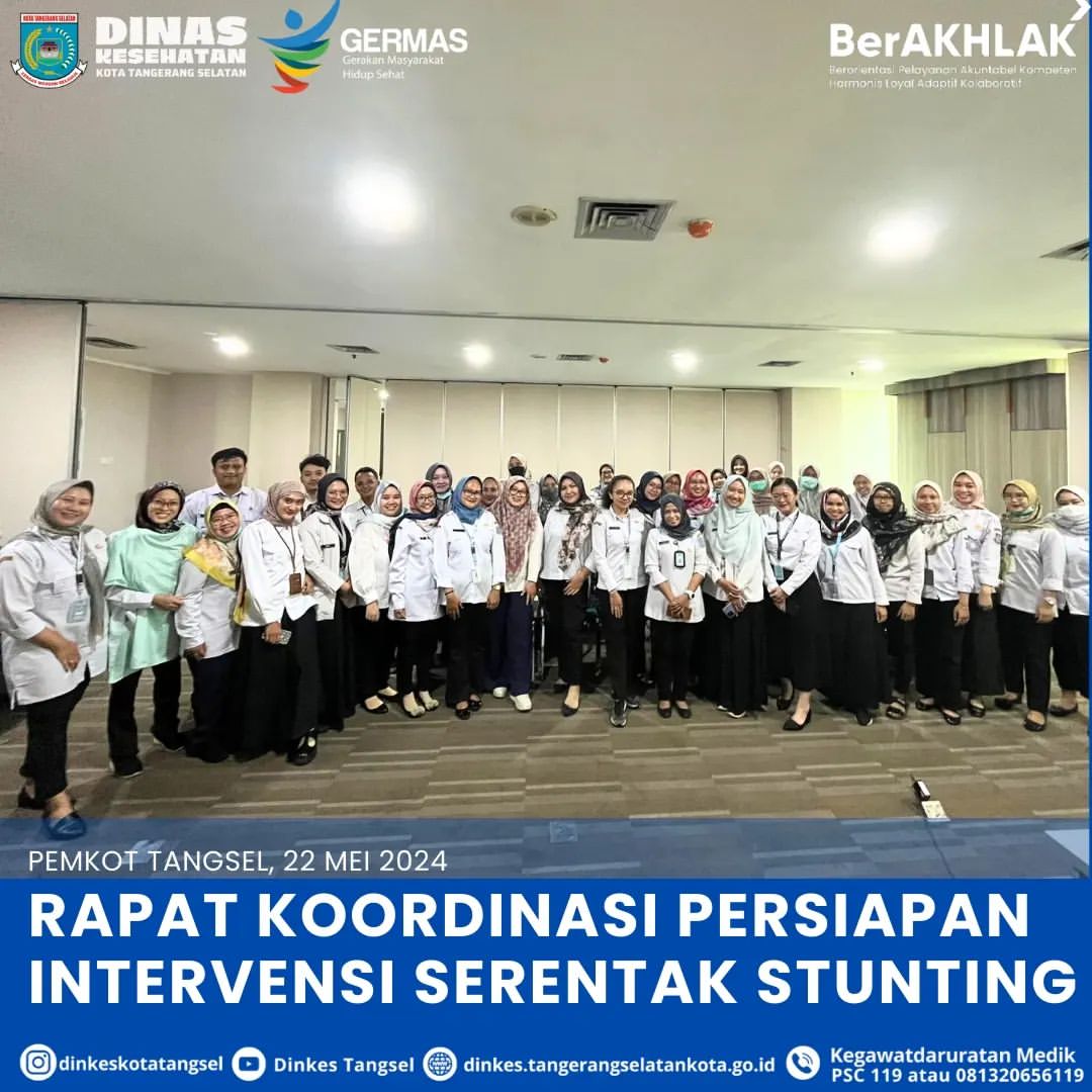 Persiapan Intervensi Serentak Pencegahan Stunting