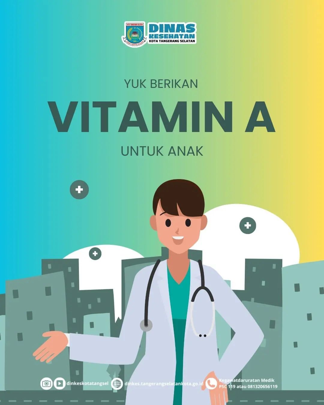 BERIKAN VITAMIN A PADA ANAK