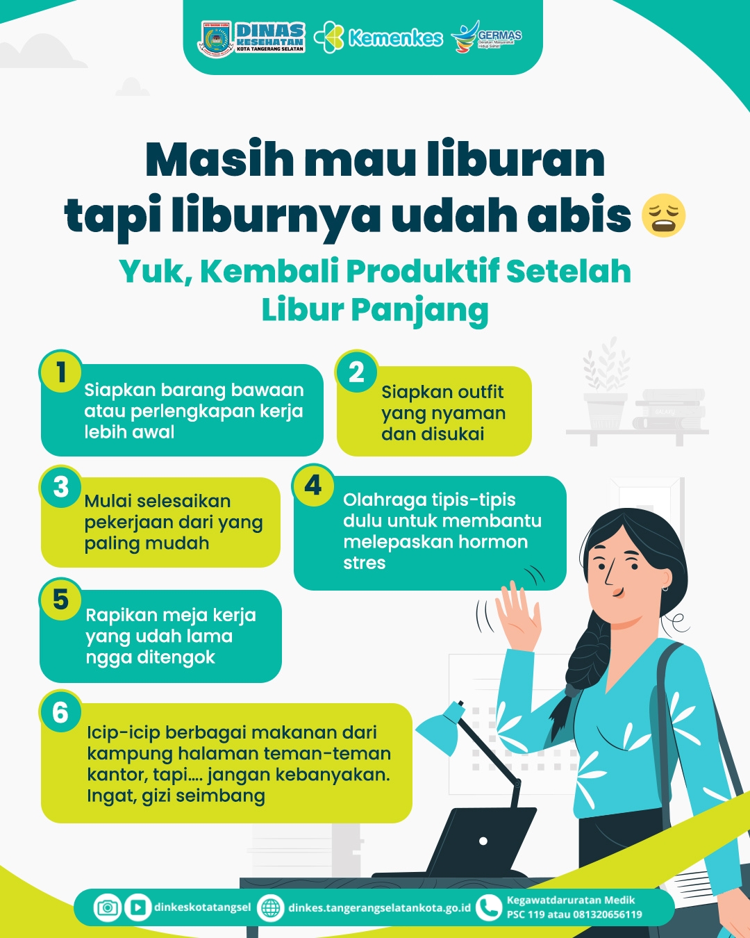 Yuk Kembali Produktif Setelah Libur Panjang