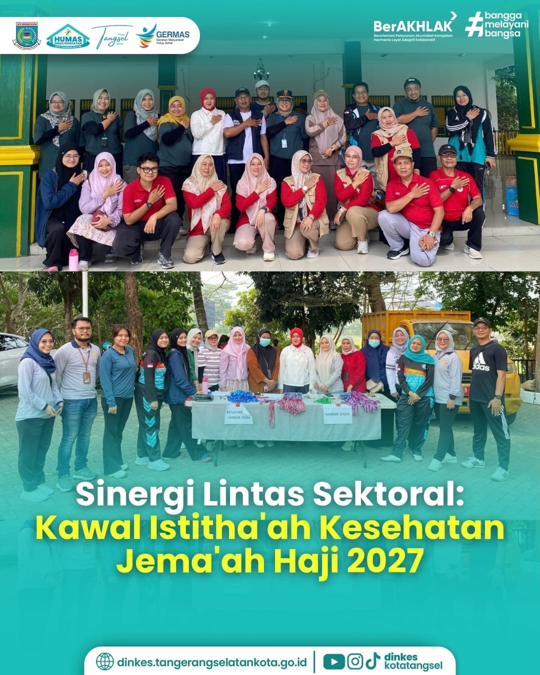 Dinas Kesehatan Kota Tangerang Selatan Kawal Istitha'ah Kesehatan Jema'ah Haji 2027
