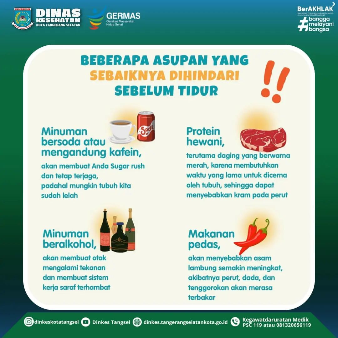 Hindari Ini Sebelum Tidur untuk Tidur Nyenyak!