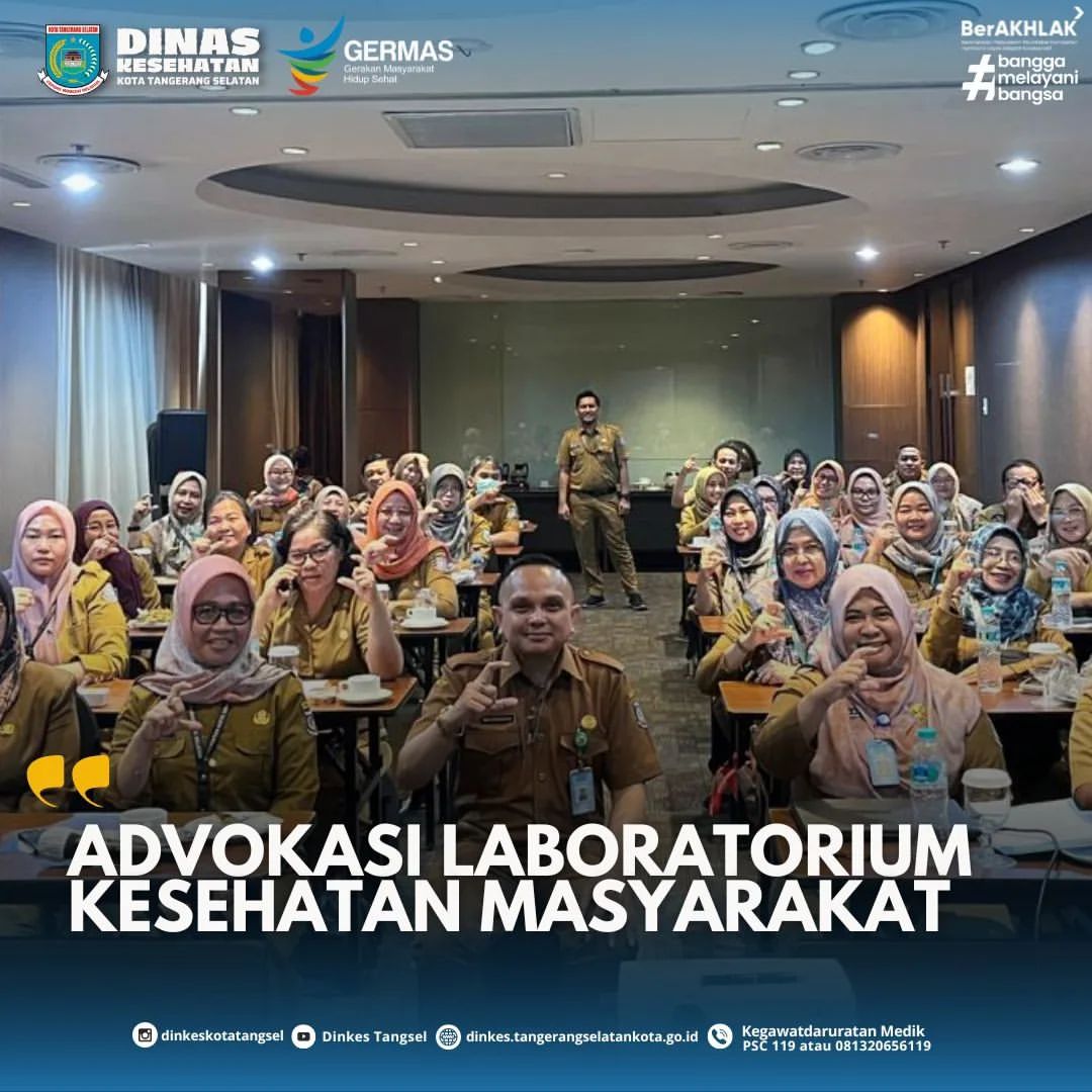 Kegiatan advokasi laboratorium kesehatan masyarakat