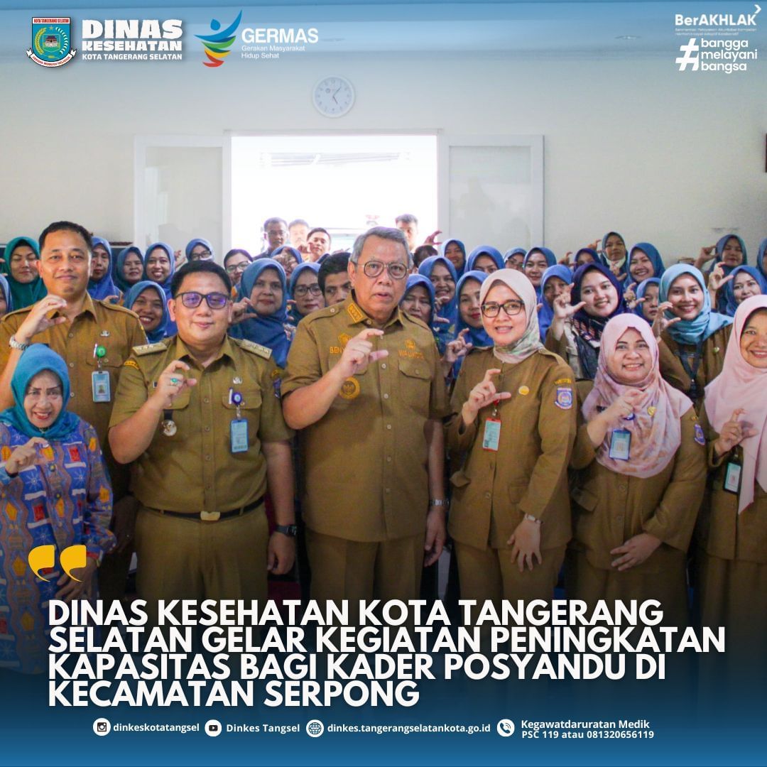 Peningkatan Kapasitas Kader Posyandu untuk Meningkatkan Pelayanan Kesehatan di Kota Tangerang Selatan