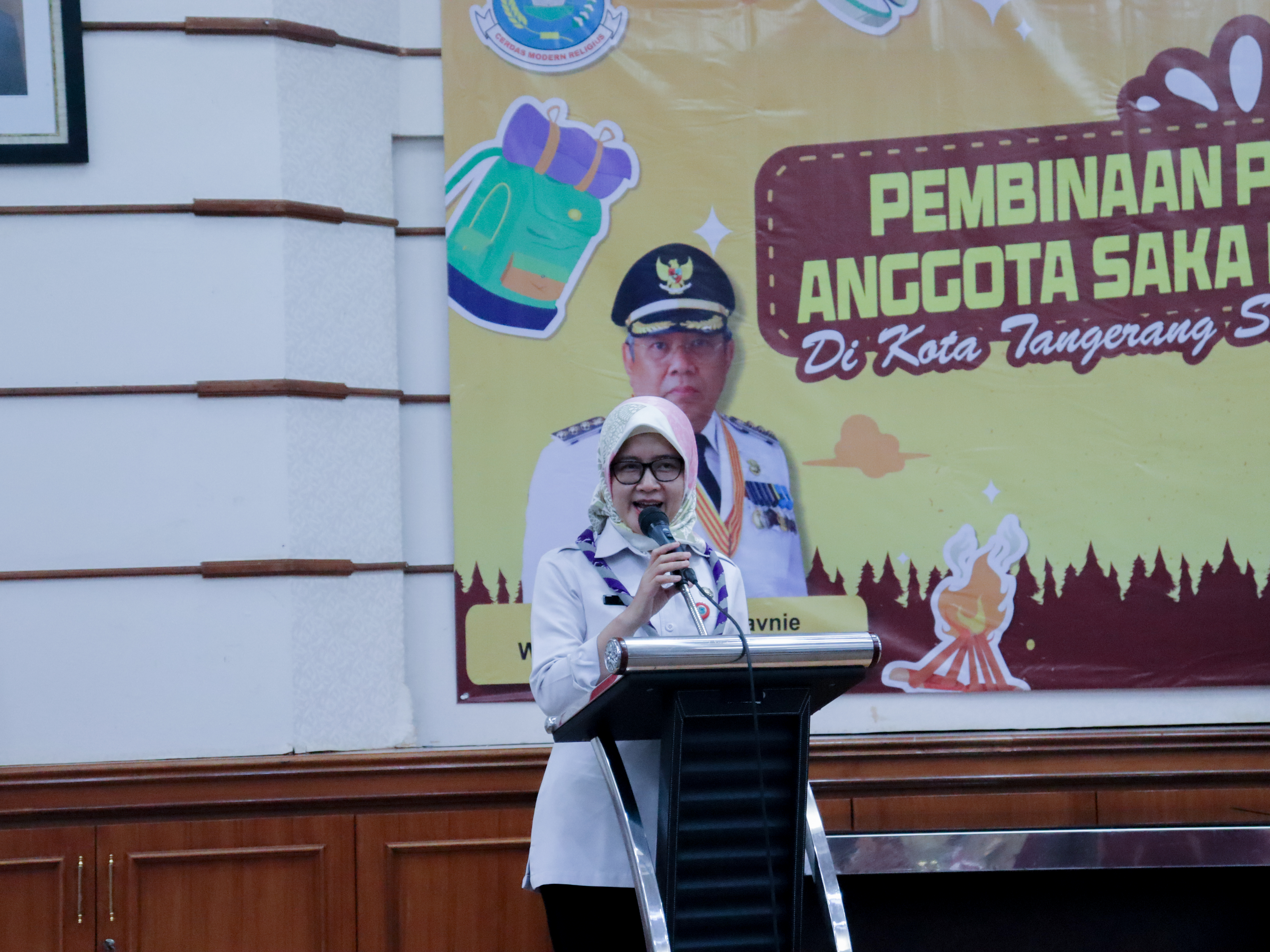 Pembinaan Pamong dan Anggota Saka Bakti Husada di Kota Tangerang Selatan