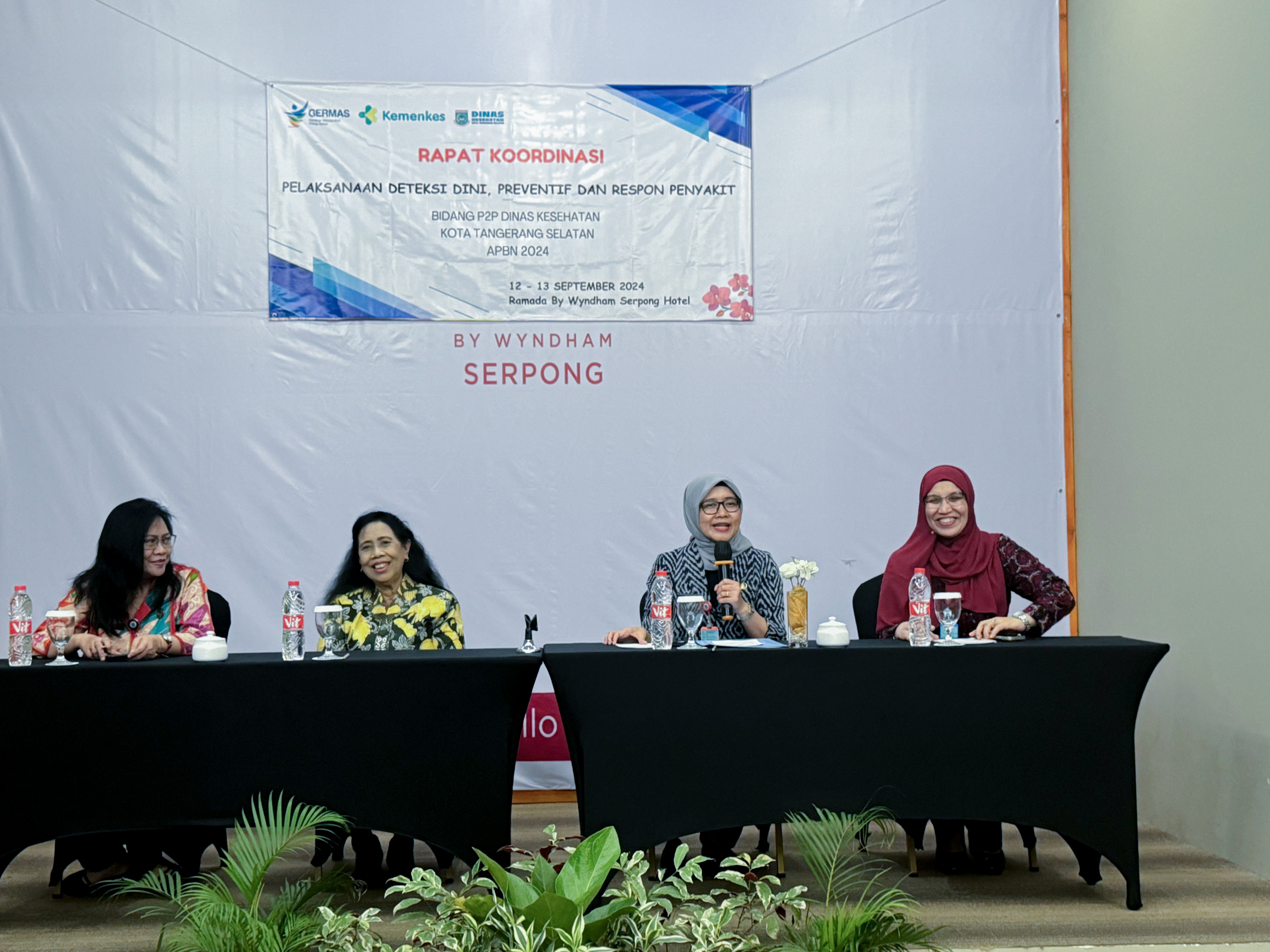 DINKES TANGSEL ADAKAN RAPAT KOORDINASI BIDANG P2P DAN LINTAS SEKTOR
