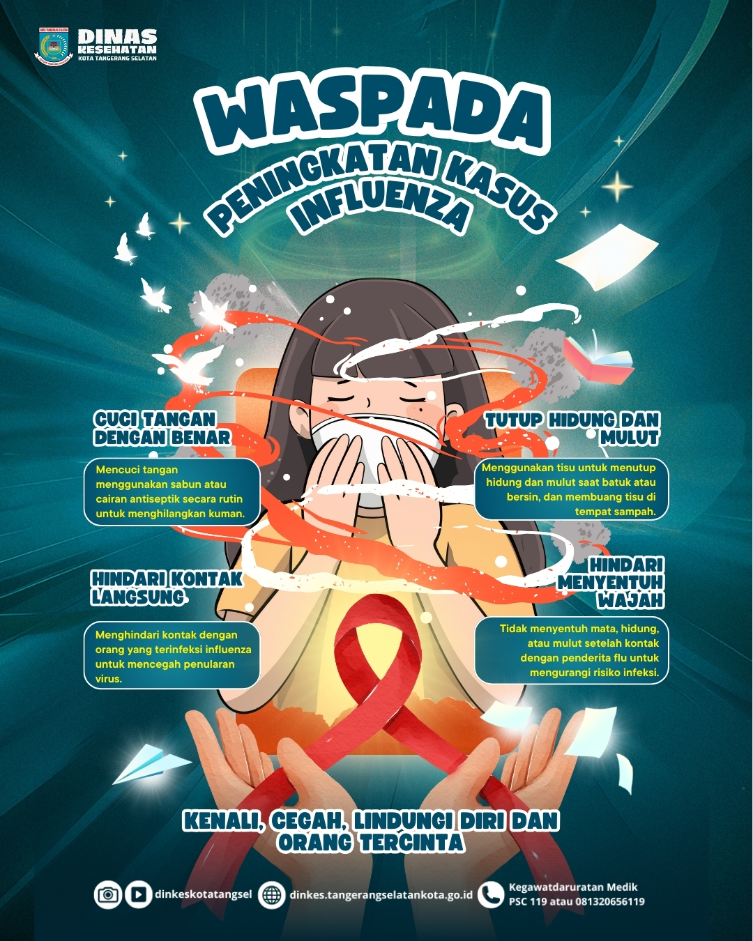 WASPADA PENINGKATAN KASUS INFLUENZA