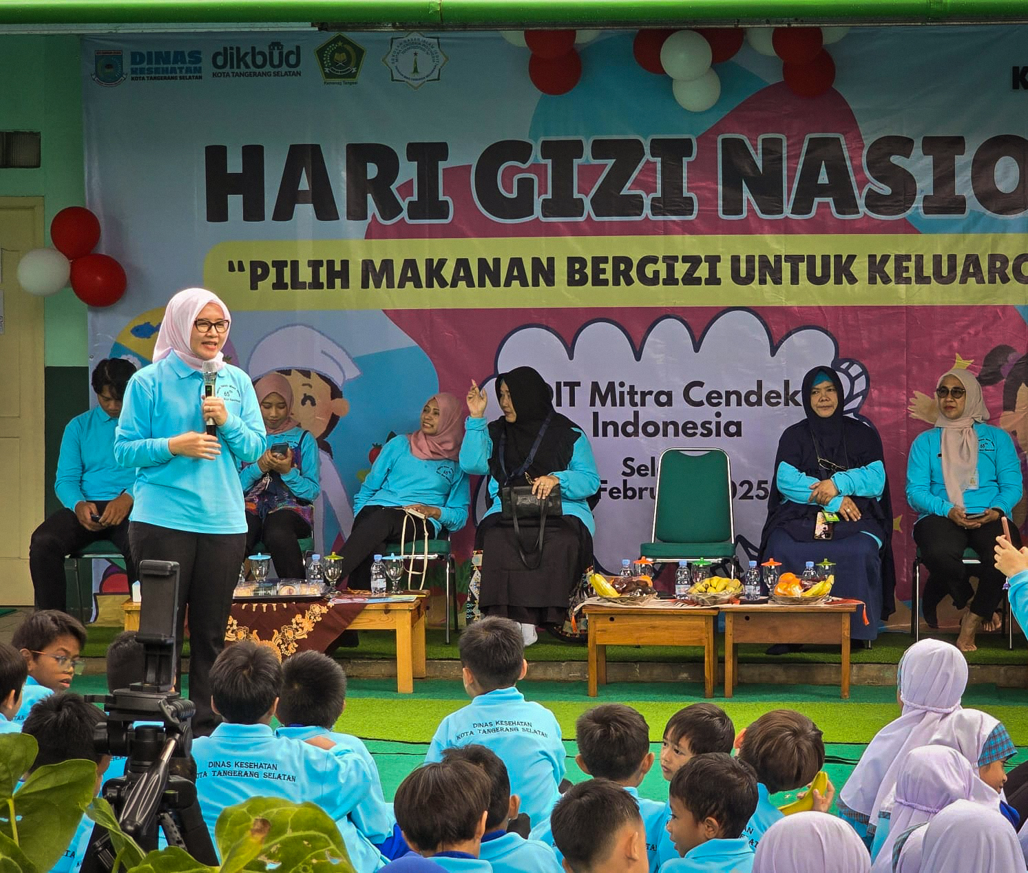 DINKES TANGSEL DORONG POLA KONSUMSI SEHAT DI HARI GIZI NASIONAL 2025