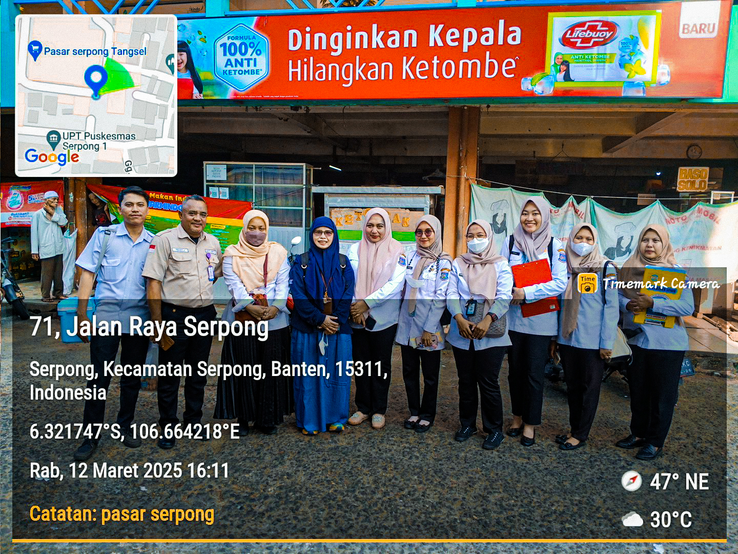 Pengawasan Keamanan Pangan Takjil Ramadhan 2025 di Pasar Serpong