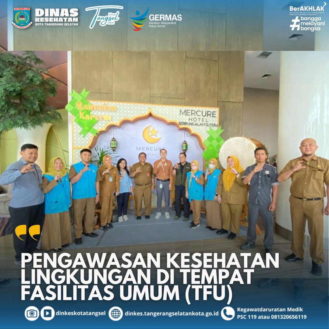 Pengawasan Kesehatan Lingkungahn di Tempat Fasilitas Umum