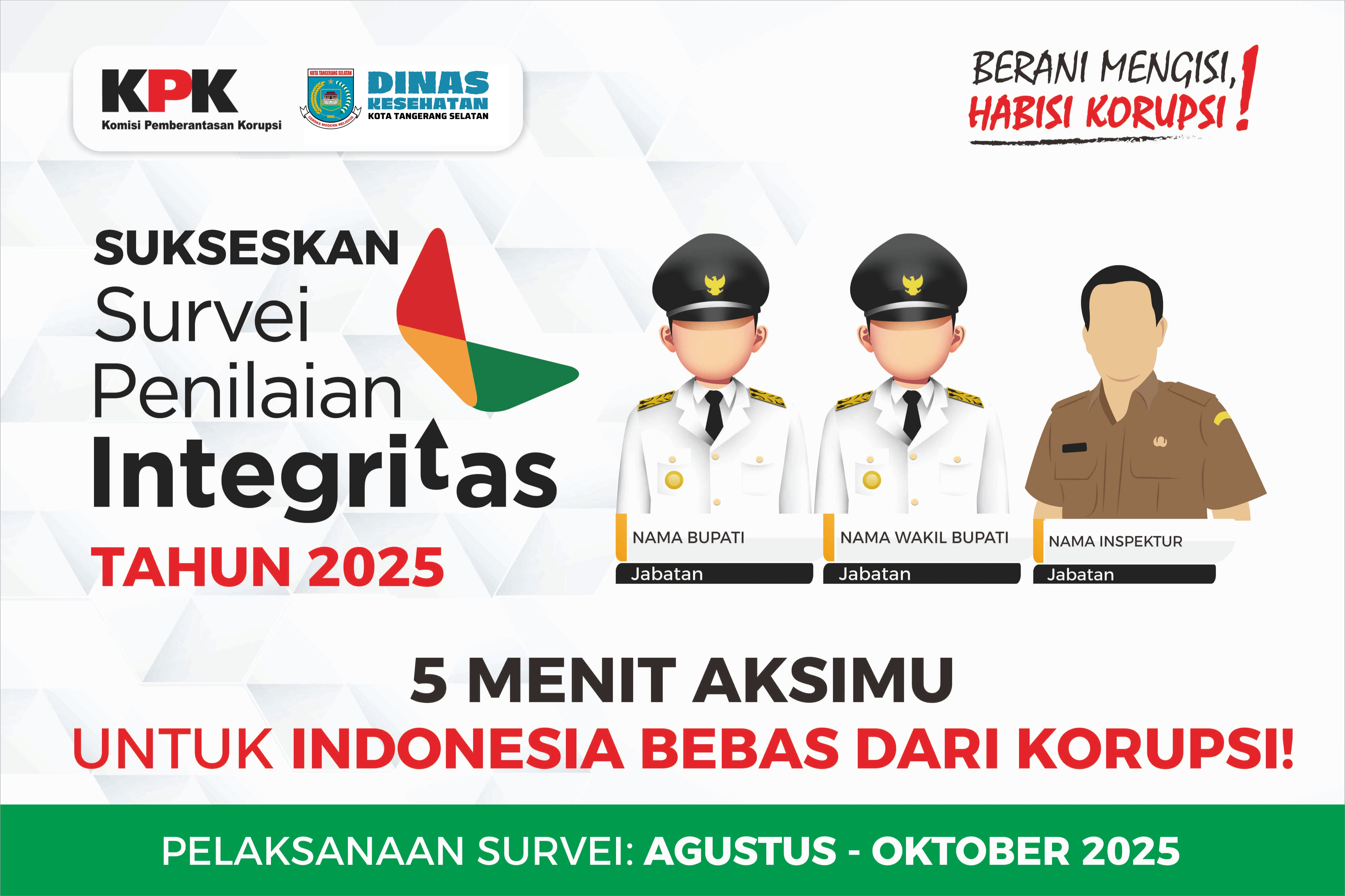 SUKSESKAN SURVEI PENILAIAN INTEGRITAS TAHUN 2025