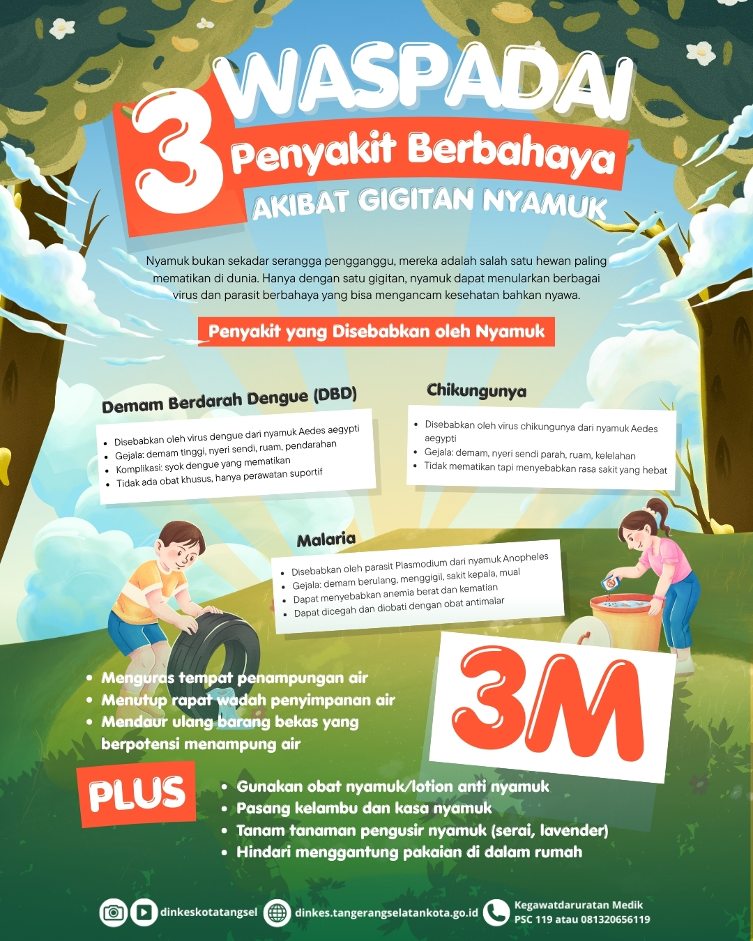 WASPADAI 3 PENYAKIT BERBAHAYA AKIBAT GIGITAN NYAMUK