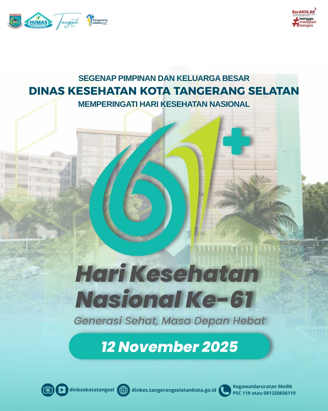 Selamat Hari Kesehatan Nasional Ke-61!