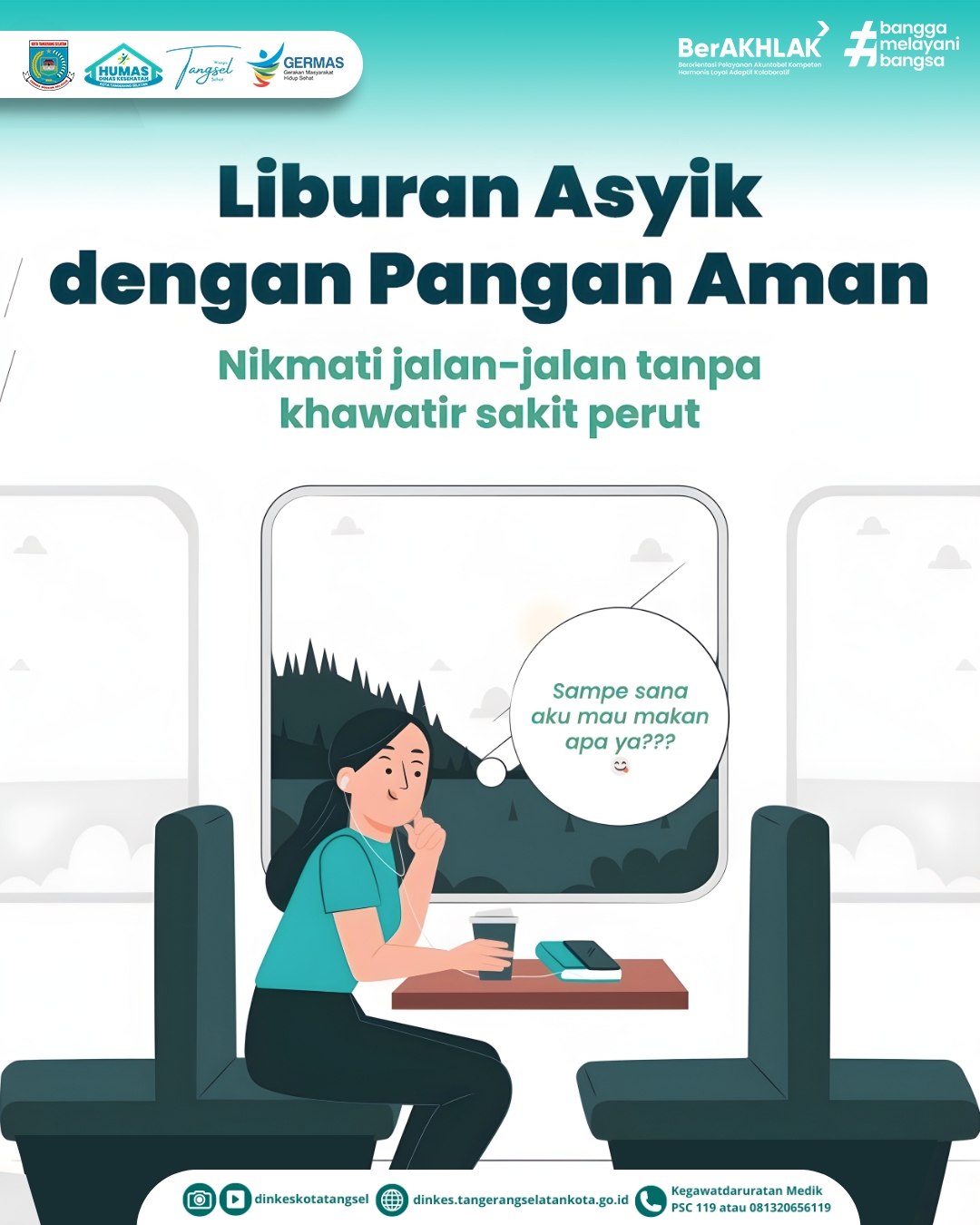 Liburan asyik nggak harus berakhir dengan sakit perut