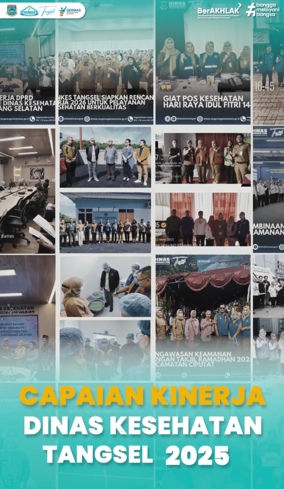 Dinkes Tangsel Catatkan Capaian Kinerja Instansi yang Gemilang Sepanjang Tahun 2025