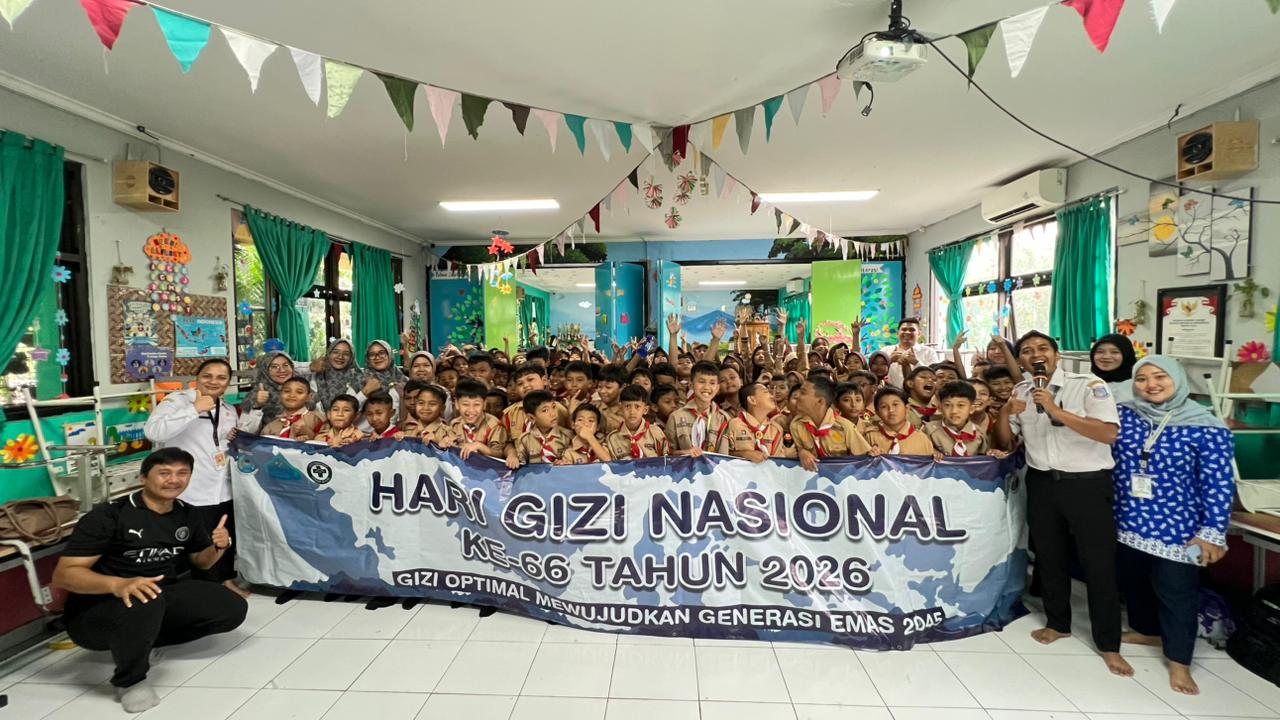 Dinkes Tangsel Turut Serta dalam Pemecahan Rekor MURI Edukasi Gizi Serentak di 69 Sekolah