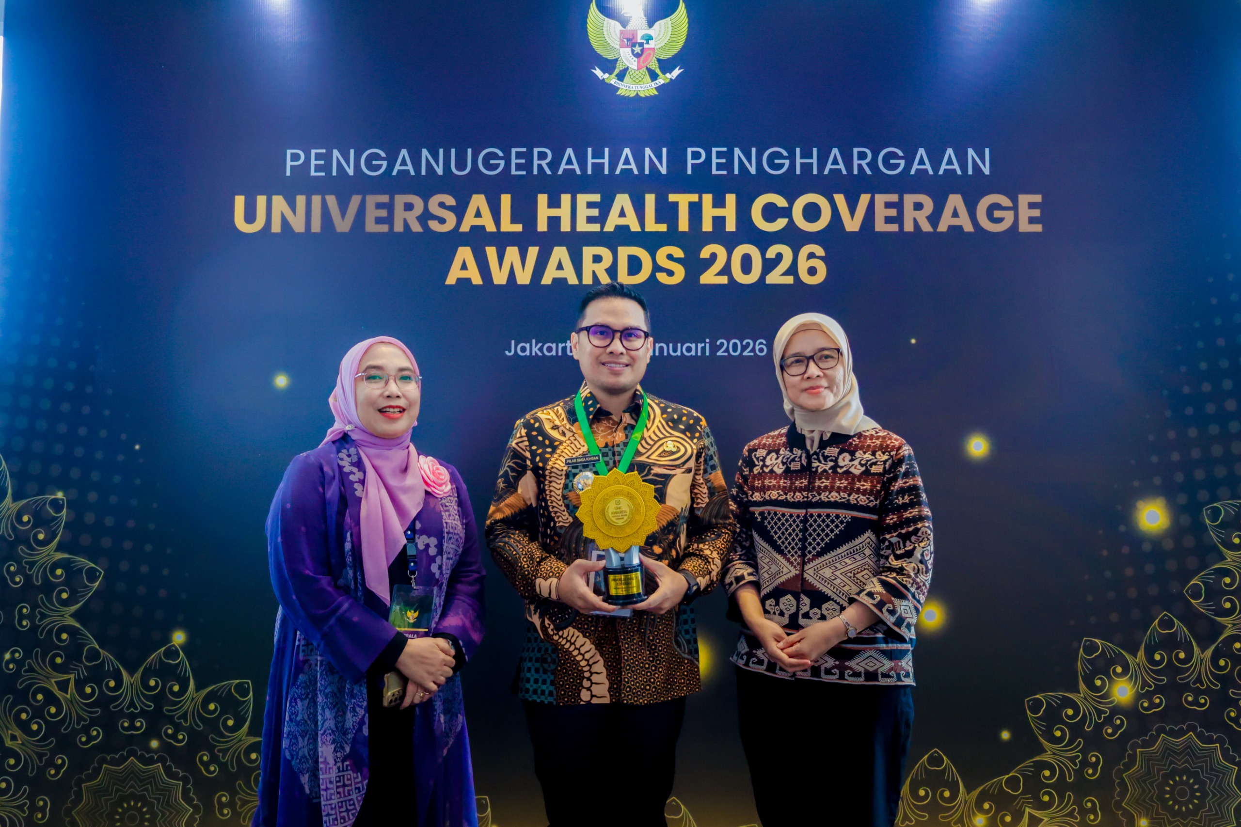 Dinkes Tangsel Terima Penghargaan Universal Health Coverage (UHC) 2026