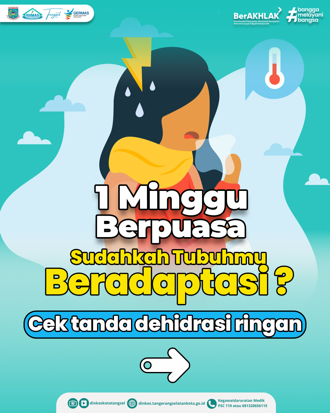 RECAP MINGGU 1 Sudahkah Tubuhmu Beradaptasi? Cek Tanda Dehidrasi Ringan