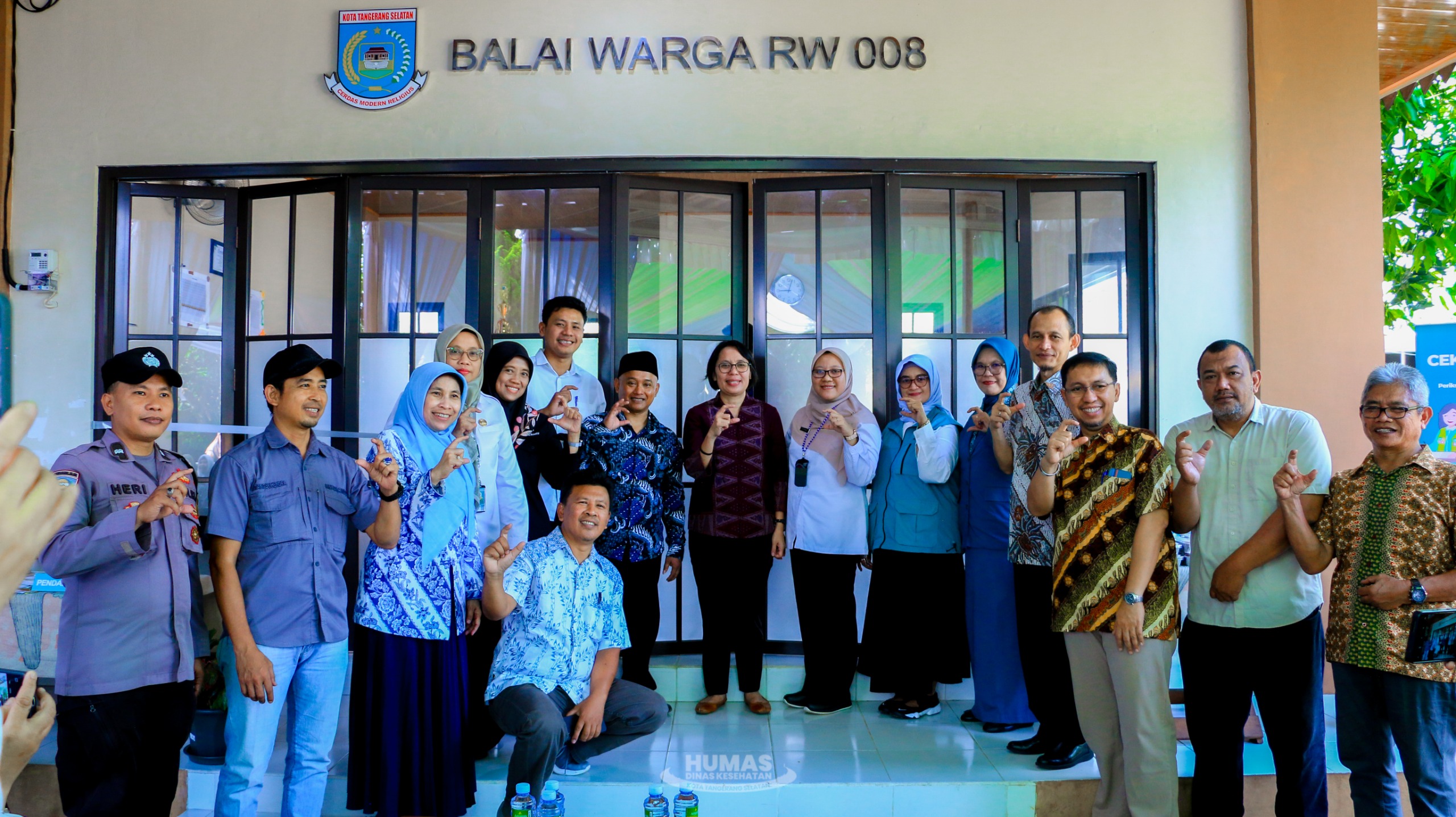 Peresmian Posyandu Melati RW 08 Kelurahan Rawa Buntu