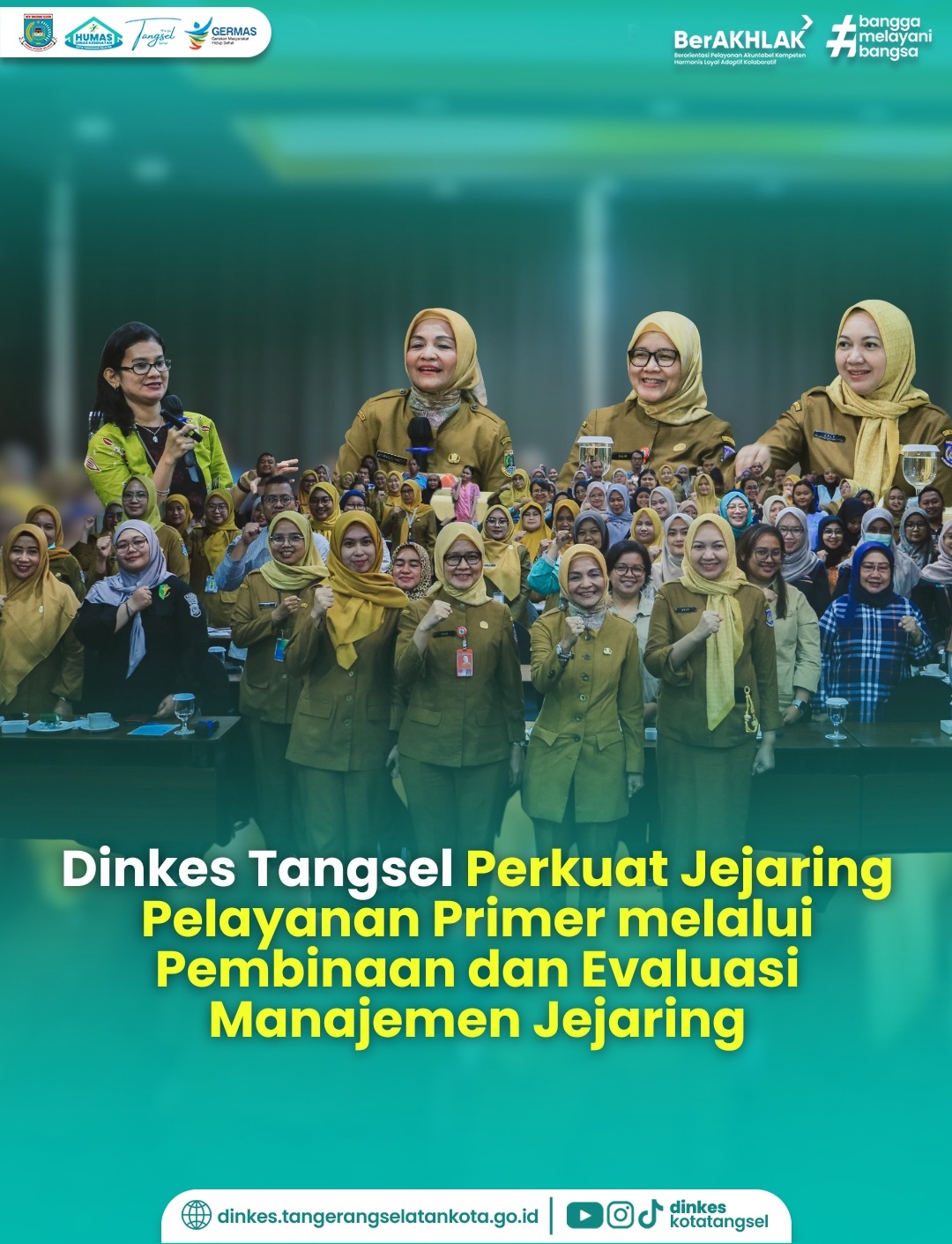 Dinkes Tangsel Perkuat Jejaring Pelayanan Primer melalui Pembinaan dan Evaluasi Manajemen Jejaring