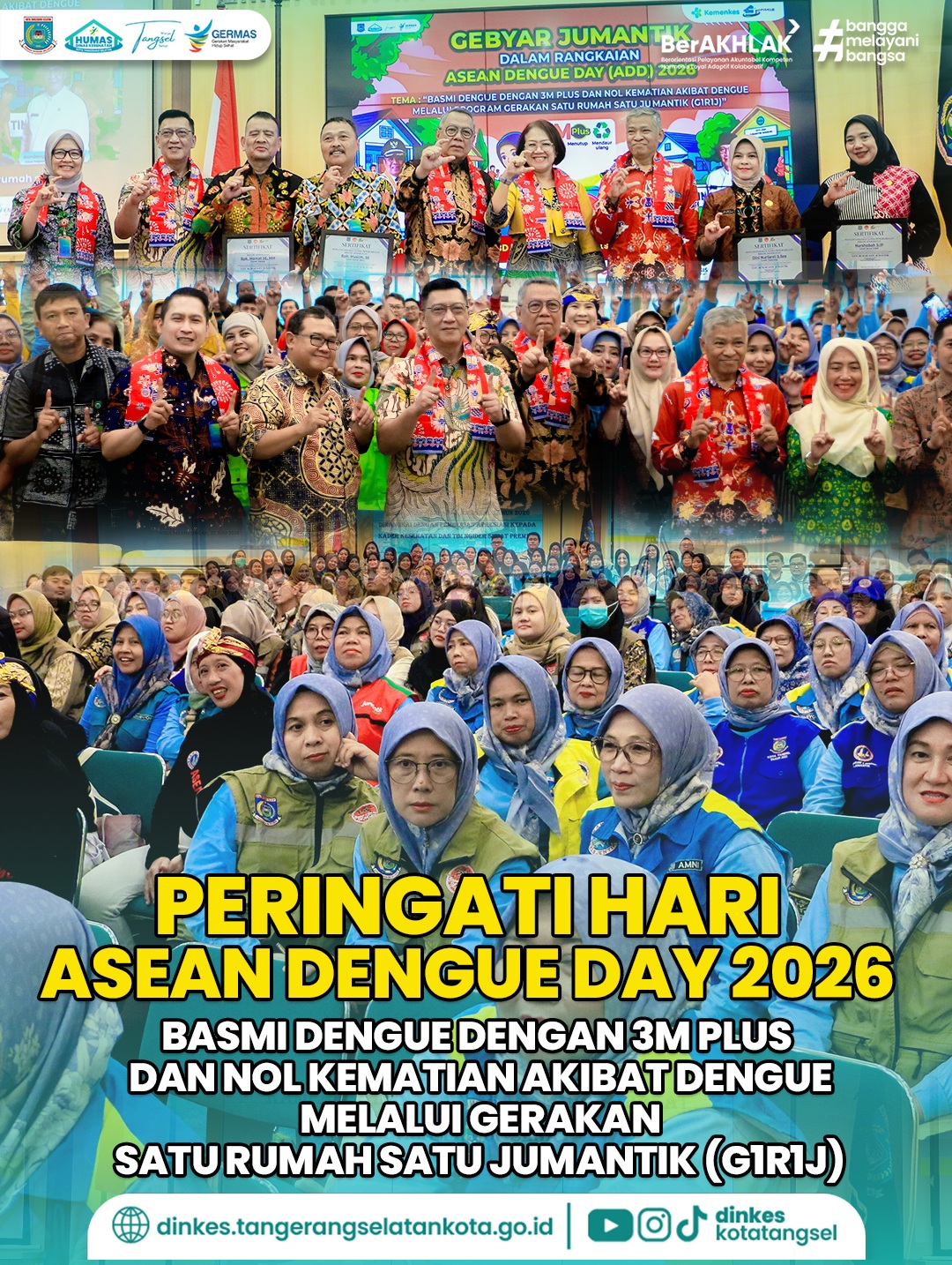 Dinas Kesehatan menggelar Peringatan ASEAN Dengue Day 2026