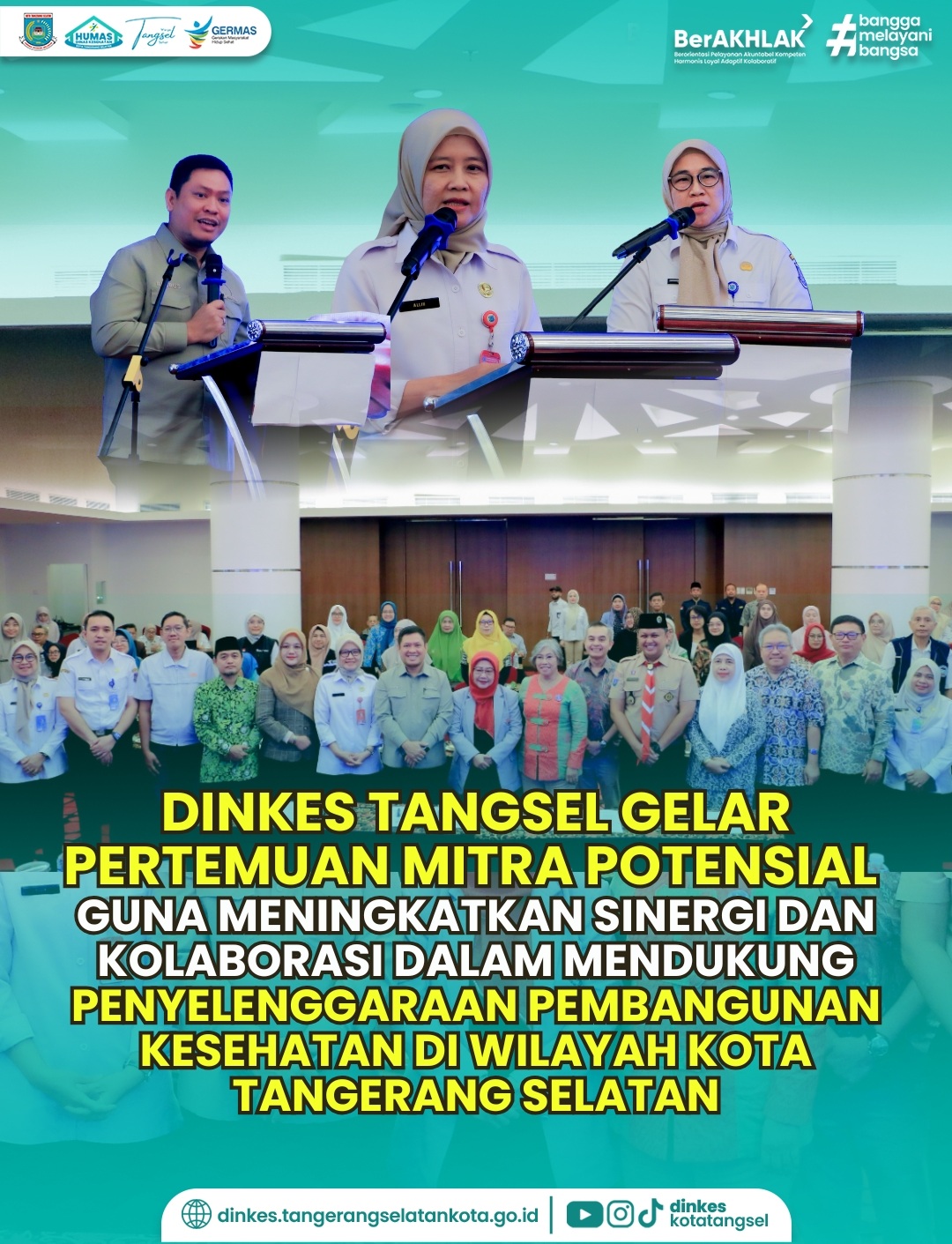DINKES TANGSEL GELAR PERTEMUAN MITRA POTENSIAL