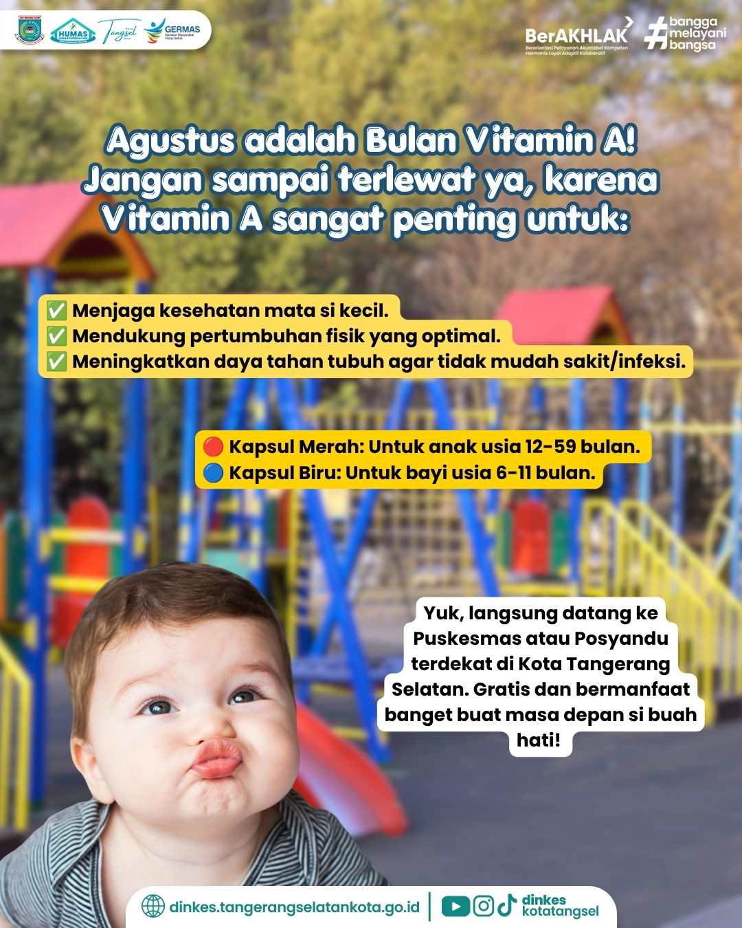 Agustus adalah Bulan Vitamin A