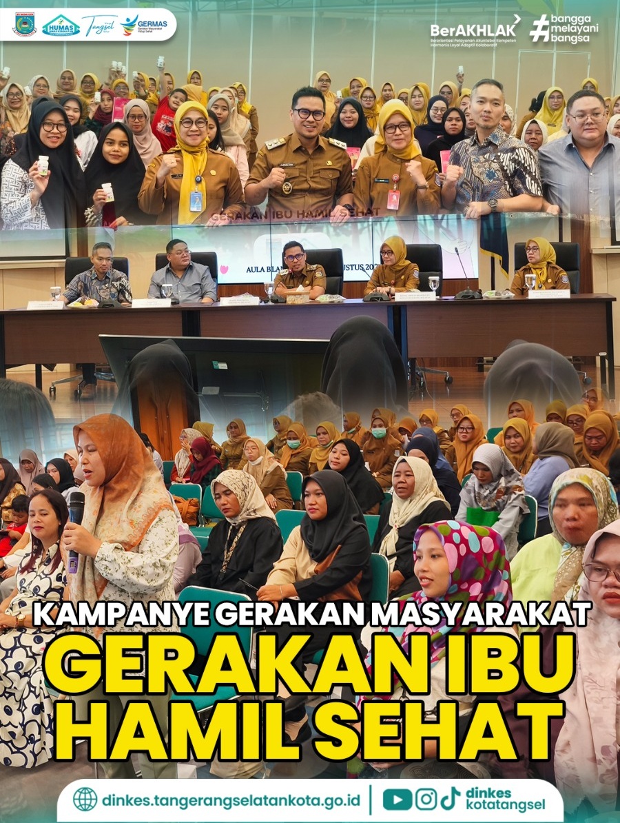 Kampanye Gerakan Masyarakat Hidup Sehat melalui Gerakan Ibu Hamil Sehat Tahun 2026